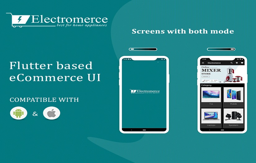 Electromerce - eCommerce App UI screenshot 1